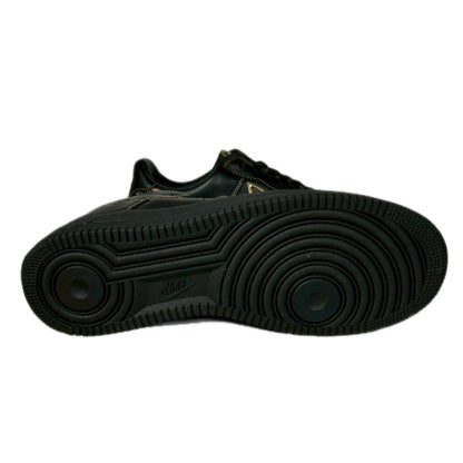 NIKE " AIR FORSE " / BLACK / BLACK-METALALLIC GOLD NOIR NOIR-ORMETA