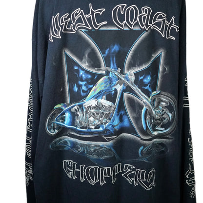 "USED" WEST COAST CHOPPERS L/S TEE JESSE WHO / XL