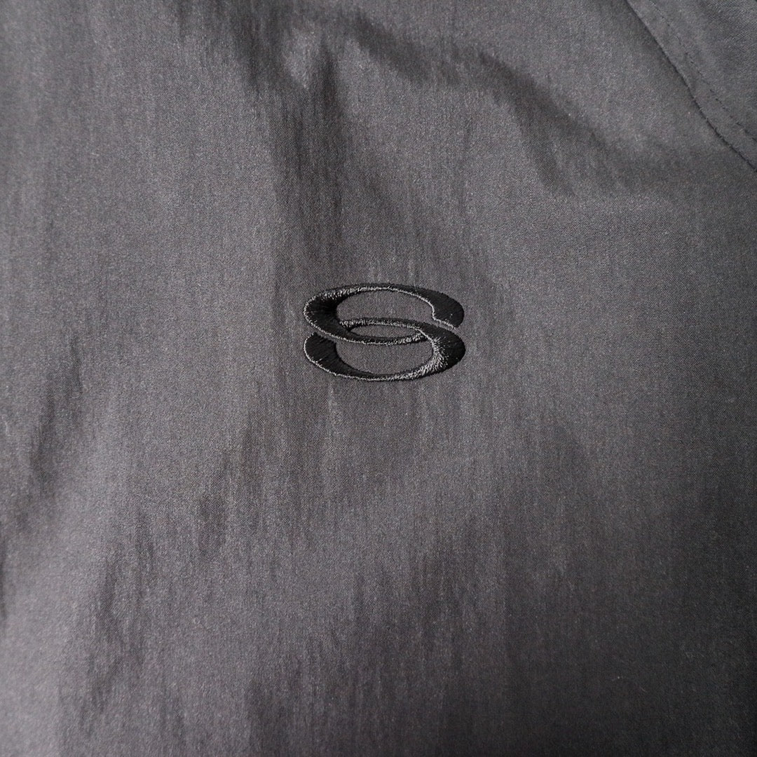 DOUBLE S NYLON JACKET / BLACK