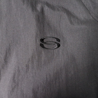 DOUBLE S NYLON JACKET / BLACK