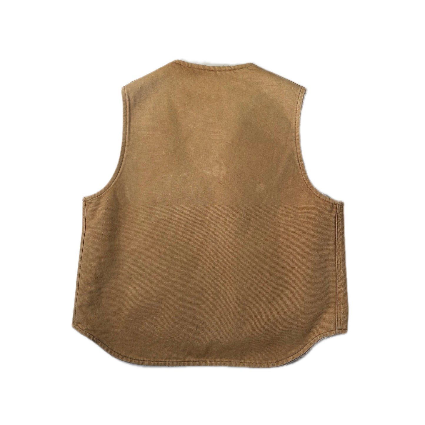 "CARHARRT DUCK VEST/ BEIGE /  表記XL