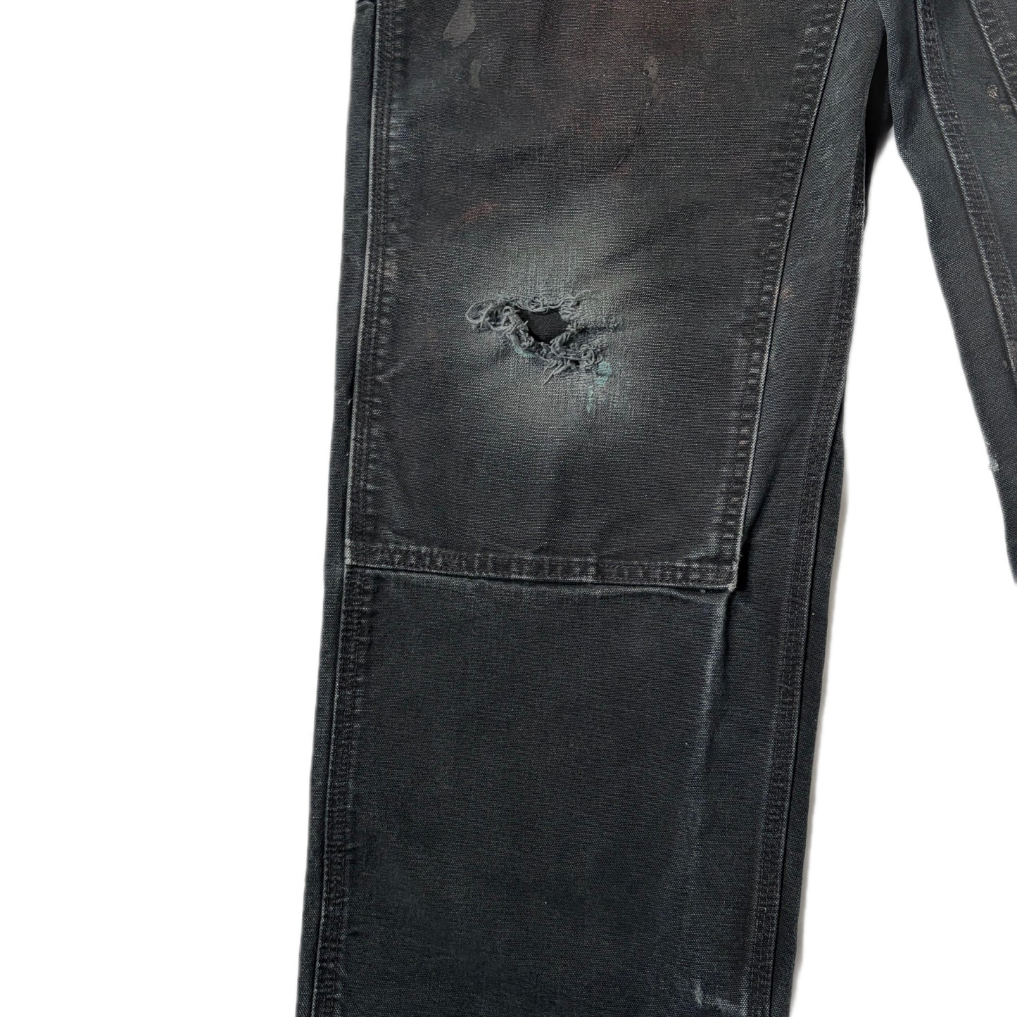 "CARHARTT DOUBLE KNEE PANTS / BLACK /  表記W36