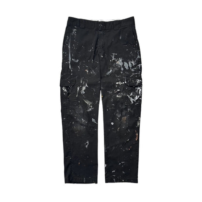 OLD  "DICKEIS CHINO CARGO PANTS / BLACK / 表記W32