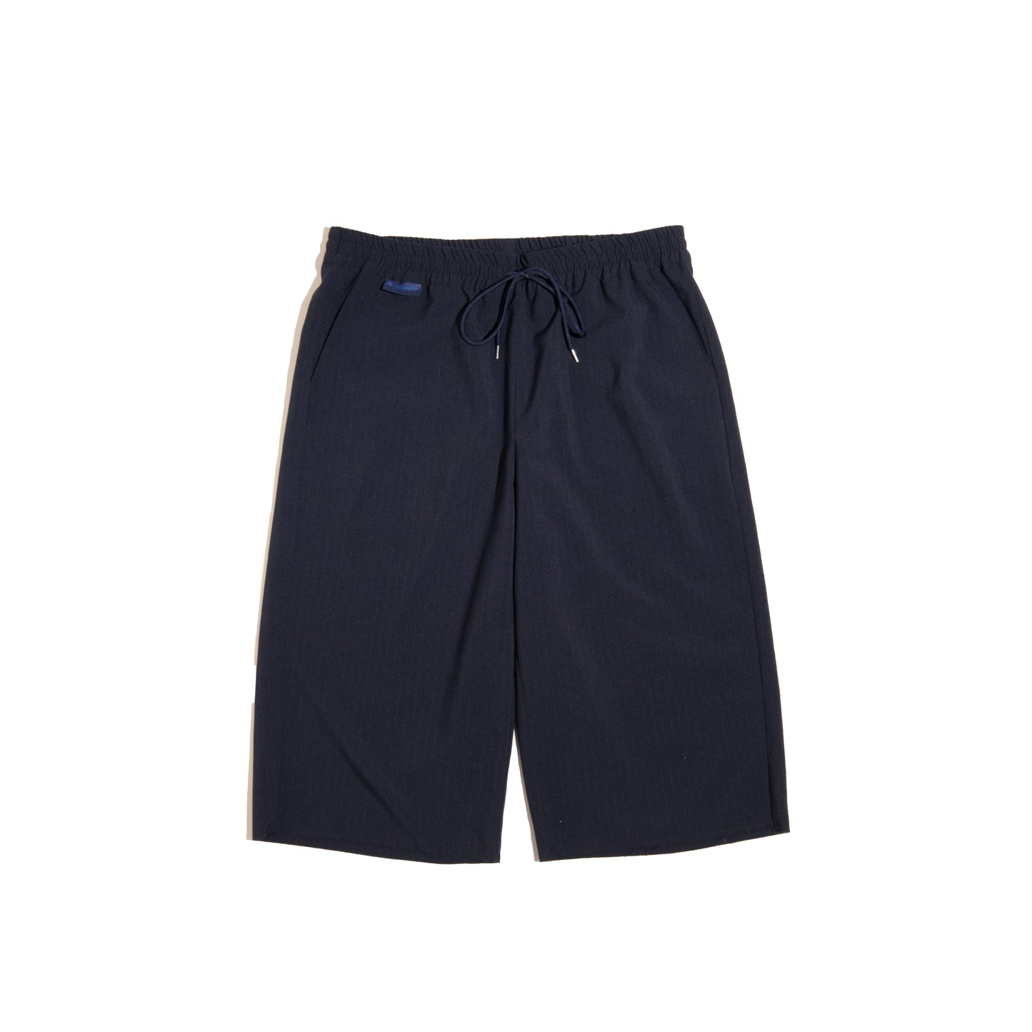 COOL STRIPE BAGGY SHORTS / NAVY