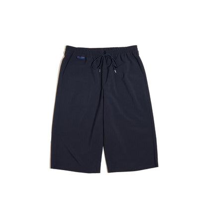 COOL STRIPE BAGGY SHORTS / NAVY