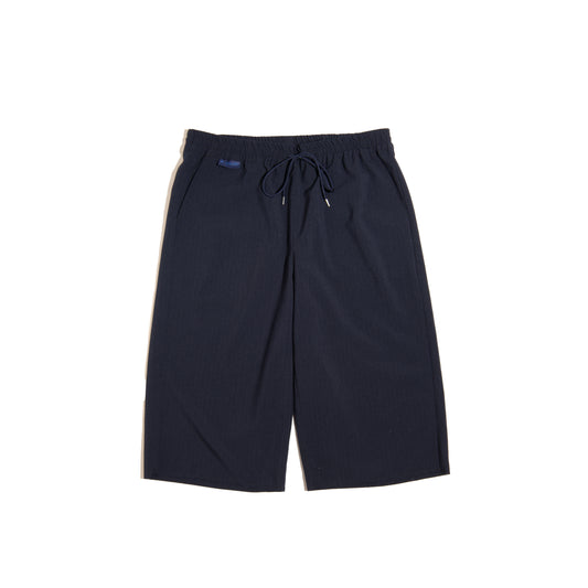 COOL STRIPE BAGGY SHORTS / NAVY
