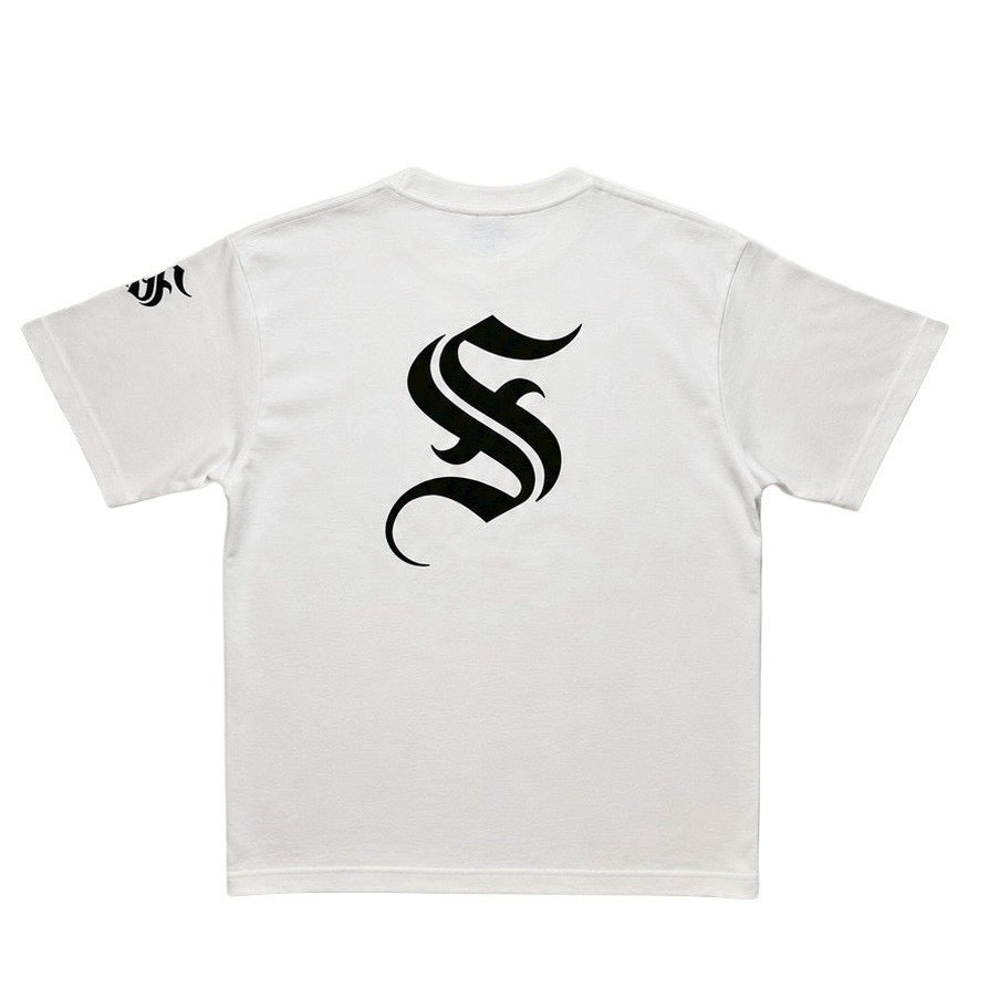 S LETTER TEE / WHITE