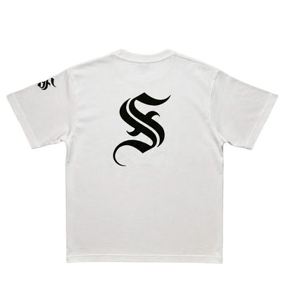 S LETTER TEE / WHITE