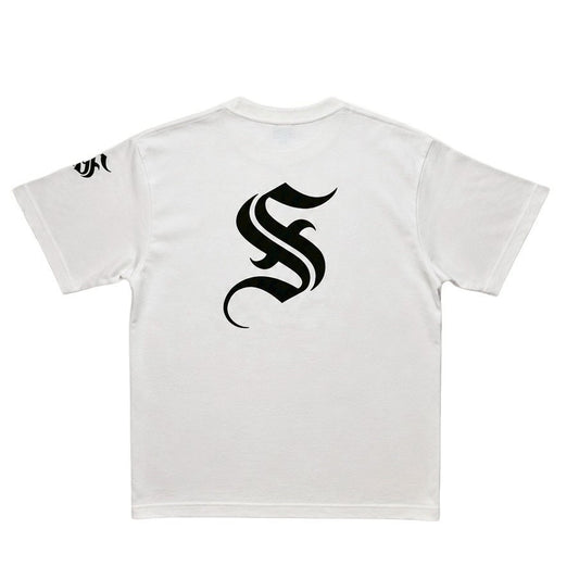 S LETTER TEE / WHITE