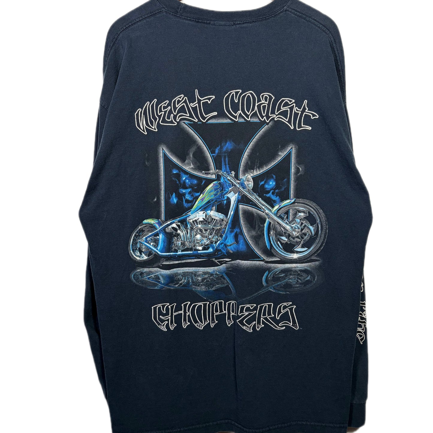 "USED" WEST COAST CHOPPERS L/S TEE JESSE WHO / XL