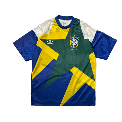 1992-93BRAZIL TRAINIG  GEAR
S/S TEE / 表記 L