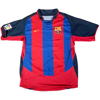 2003-4  FC BARCELONA RONAL DINHO 10  HOME  / M