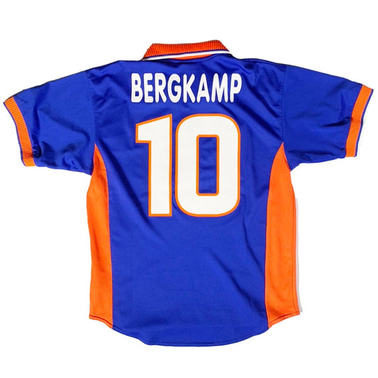 1997 NETHERLANDS national team AWAY "BERGKAMP 10" / M