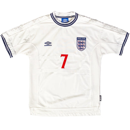 2000 ENGLAND EURO BECKHAM 7 HOME  / M