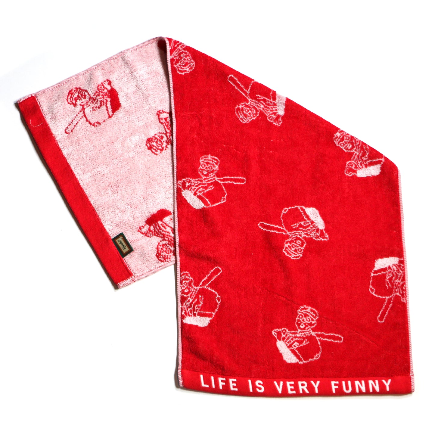 RWCHE DUDE TOWEL / RED