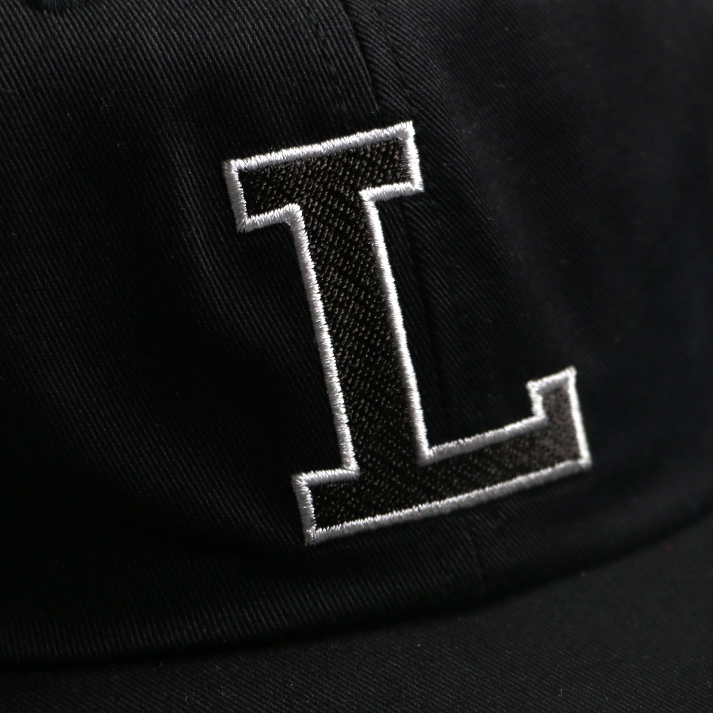 LACOSTE “L” COTTON CAP / BLACK