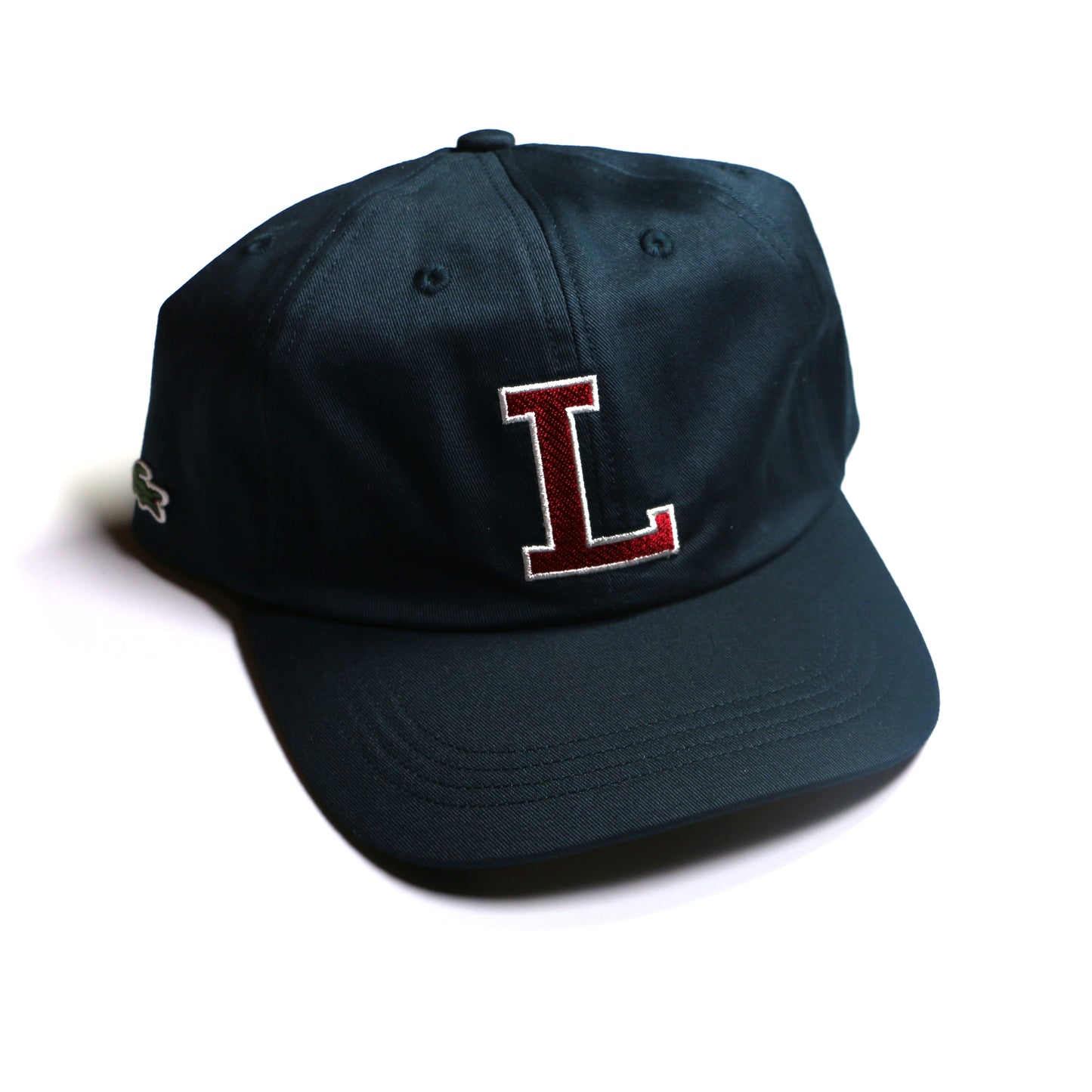 LACOSTE “L” COTTON CAP / NAVY