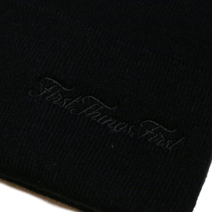 FTF skrg KNIT CAP / BK