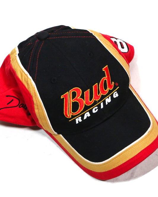 VINTAGE "Bud RACING 8" RACING CAP / RED
