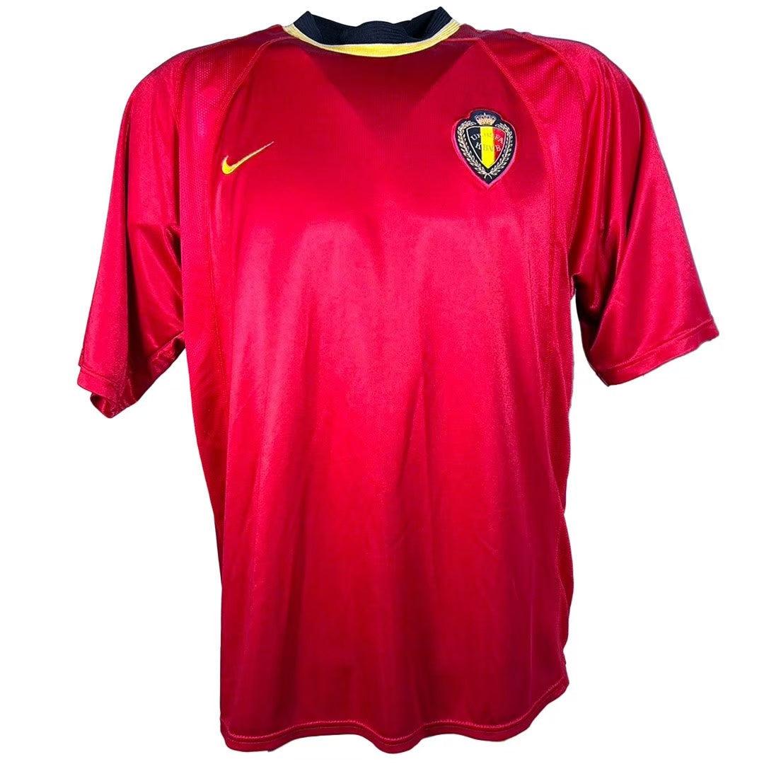 VTG "Nike" 2000s  Belgium Natianl Team HOME  / M