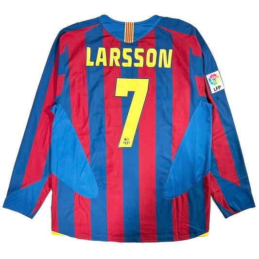 2005-03 FC Barcelon LARSSON #7 L/S / XL 018