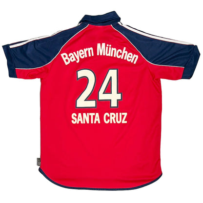 1999-01 FC Bayern Munchen AWAY SANTA CRUZ #24 / KIDS 918