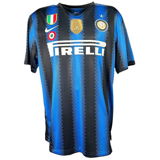 VTG "Nike" 10-11s Inter milan HOME ALL PATCH No,10 SNEIJDER   / XL