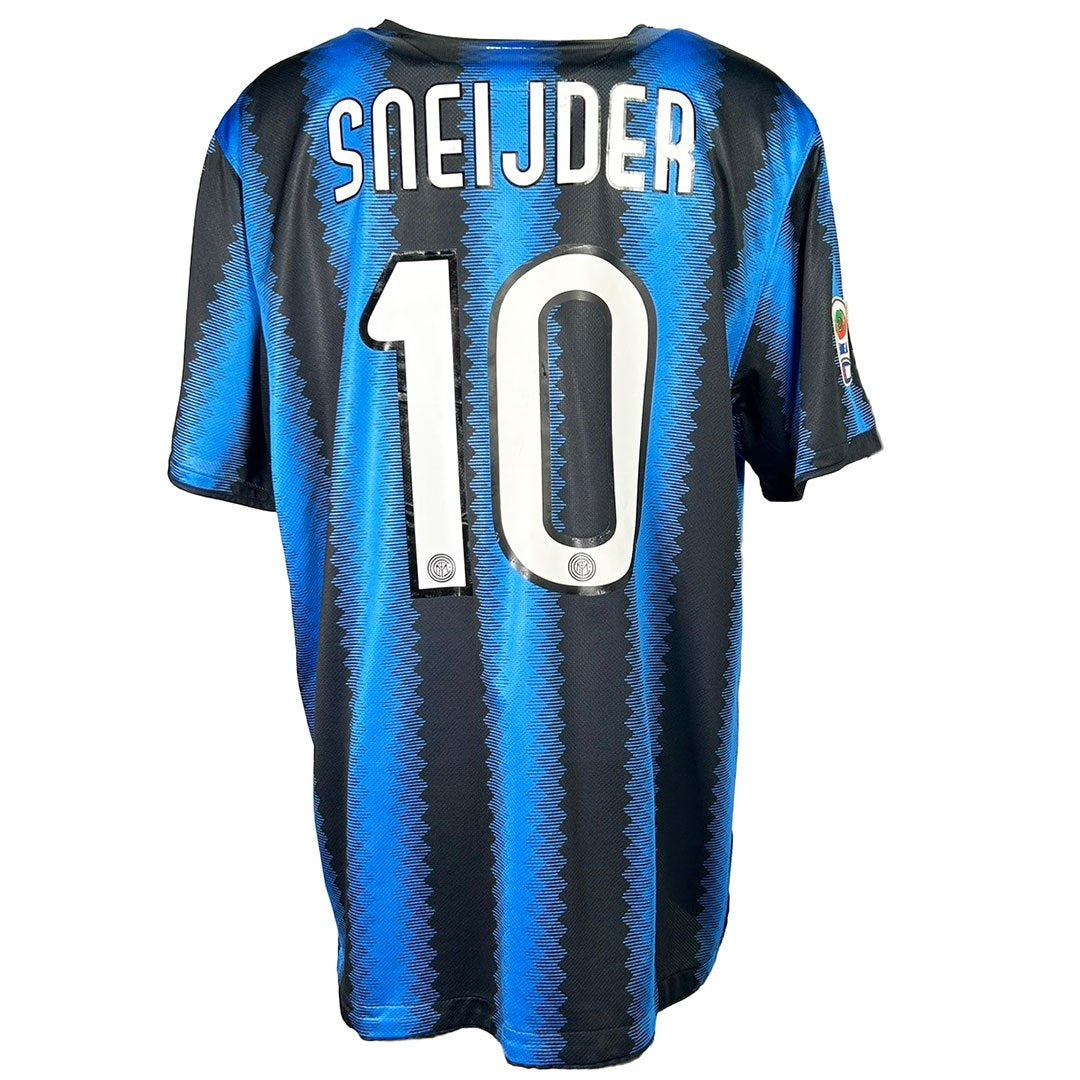 VTG "Nike" 10-11s Inter milan HOME ALL PATCH No,10 SNEIJDER   / XL