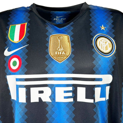 VTG "Nike" 10-11s Inter milan HOME ALL PATCH No,10 SNEIJDER   / XL