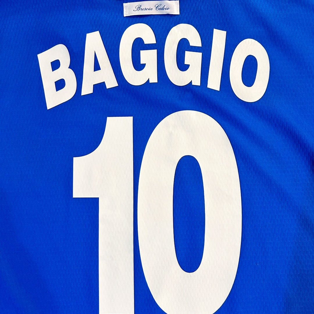 VTG "Garman" 01-02s Brescia Calcio HOME #10 BAGGIO / L