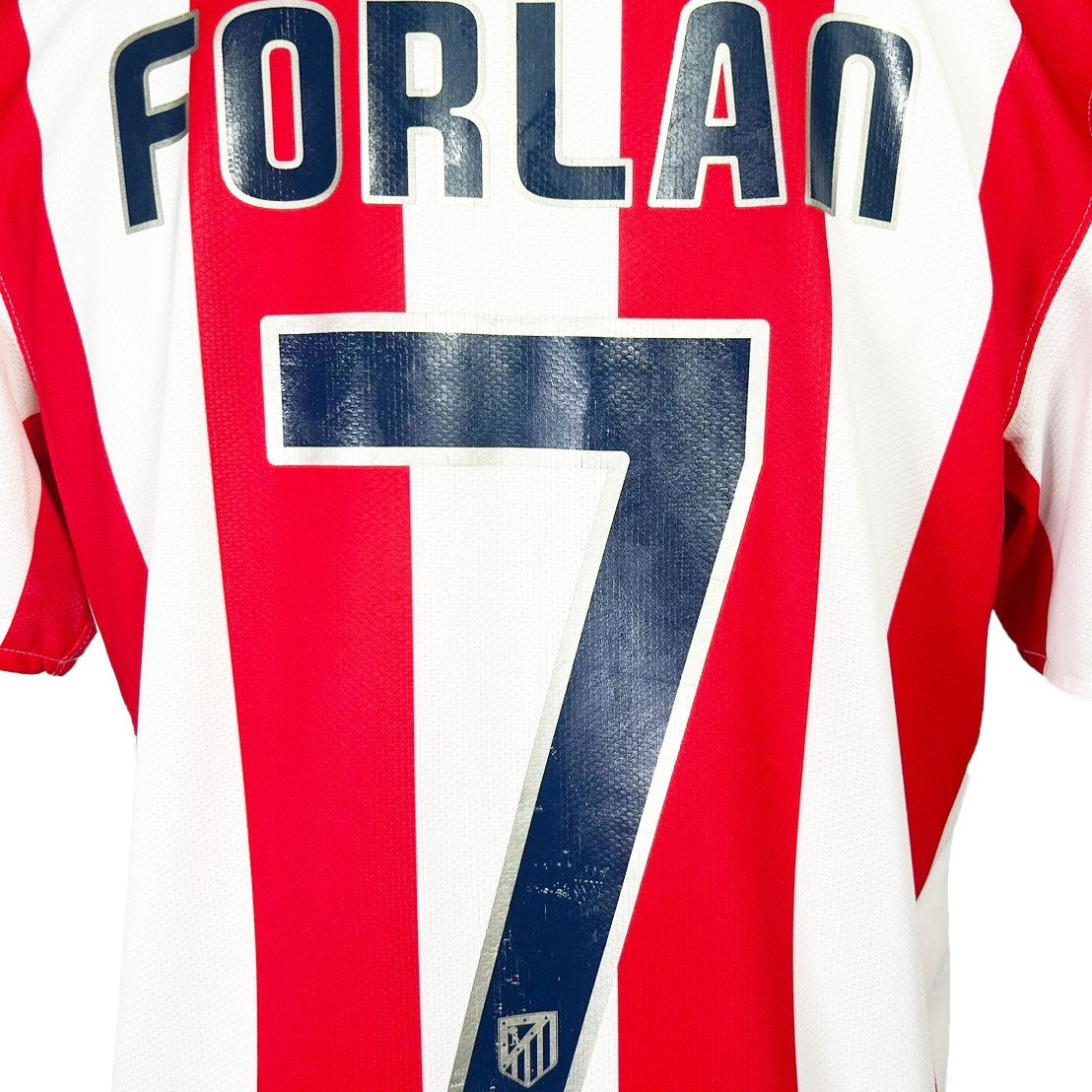 VTG "Nike" 08-09s  Atlético Madrid HOME No,7 FORLAN / M