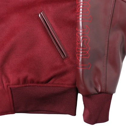 First things First STADIUM JACKET 2024 / BURGANDY