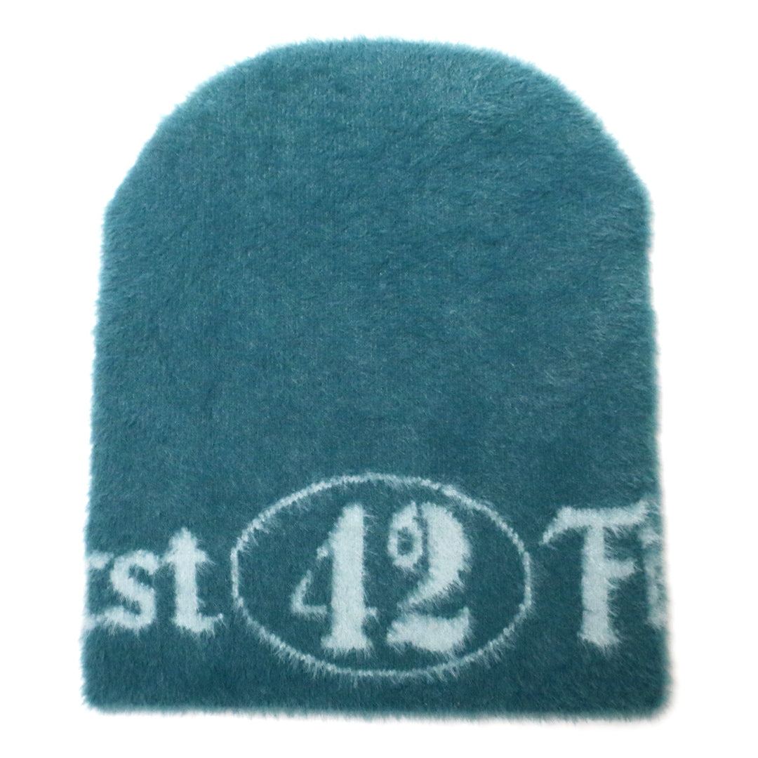 142 MOHAIR BEANIE  / GREEN