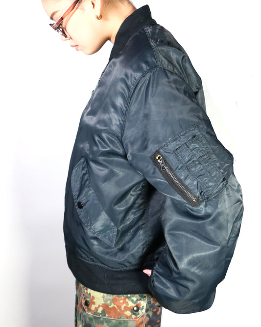 Made in USA "USED MA-1 JACKET for LADY / NV
