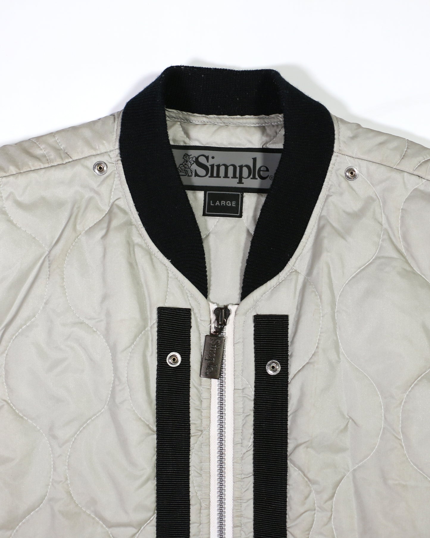 USED "Simple VEST" / SILVER / 表記L