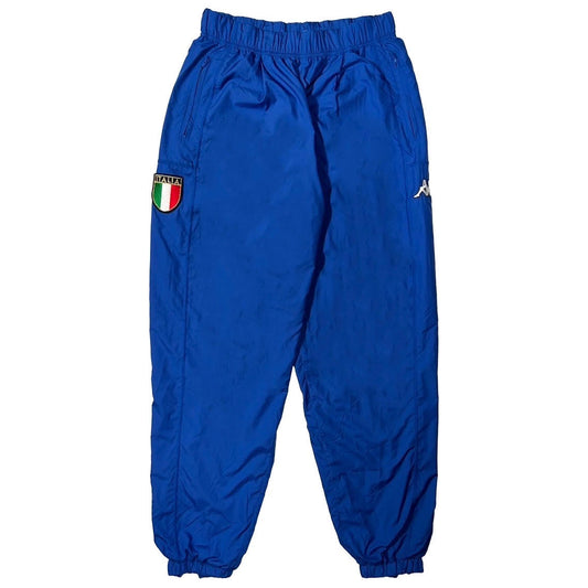 VTG "Kappa" 00s  Italy Natianl Team NYLON PANTs  / L