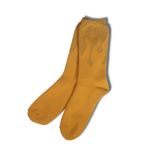 SURF SKATE CAMP FLAME SOX / YELLOW