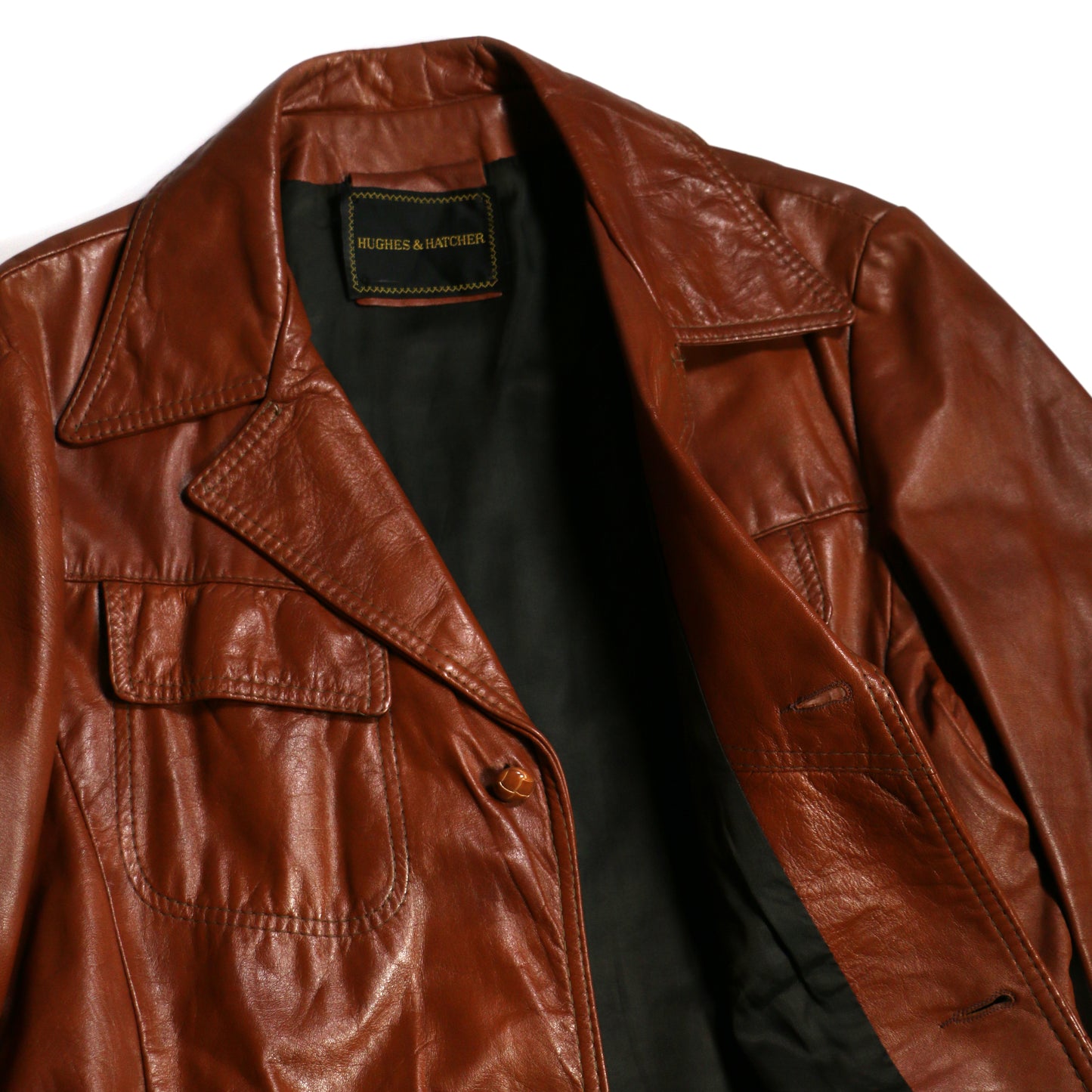 Used OLD Leather Jacket
