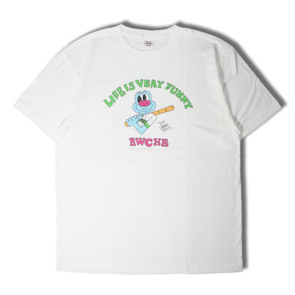 RWCHE TIM DUDE TEE / WHITE